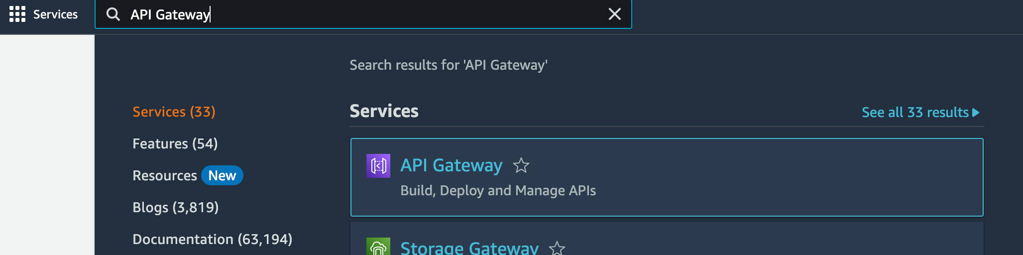 API Gateway